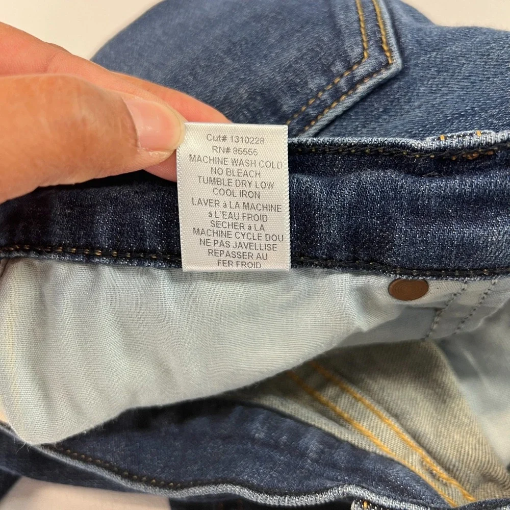 Free People Jeans Womens 28 Blue Medium‎ Wash Denim Cotton Stretch Skinny Leg